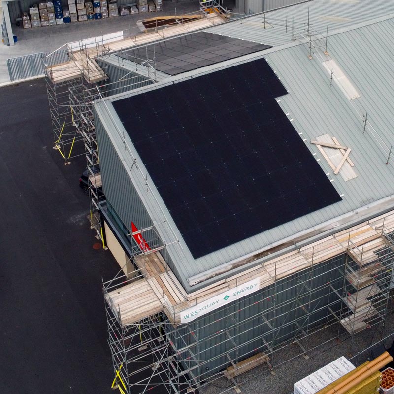 commercial solar panels - Westquay